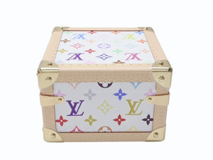 未使用 ルイヴィトン モノグラム LV×TM マルピラミッド トランクケース M13126 ルイ マルチカラー 村上隆 中古 4b004973 