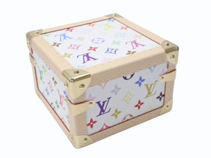 未使用 ルイヴィトン モノグラム LV×TM マルピラミッド トランクケース M13126 ルイ マルチカラー 村上隆 中古 4b004973 
