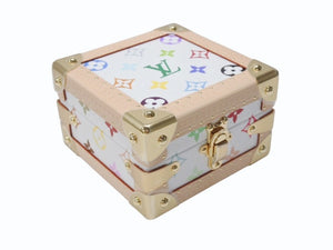 未使用 ルイヴィトン モノグラム LV × TM マルピラミッド トランクケース M13126 ルイ マルチカラー 村上隆 中古 4b004974 
