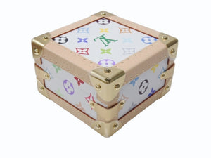 未使用 ルイヴィトン モノグラム LV × TM マルピラミッド トランクケース M13126 ルイ マルチカラー 村上隆 中古 4b004974 