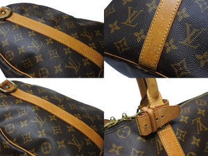 LOUIS VUITTON ルイヴィトン キーポル バンドリエール45 ボストンバッグ M41418 モノグラム ブラウン ゴールド金具 美品 中古 4b004988