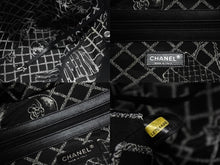 Load image into Gallery viewer, CHANEL シャネル エッセンシャルトート トートバッグ A46882 12番台 ココマーク レザー ブラック シルバー金具 美品 中古 4b004989