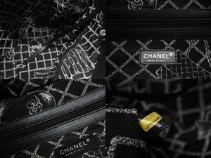 CHANEL シャネル エッセンシャルトート トートバッグ A46882 12番台 ココマーク レザー ブラック シルバー金具 美品 中古 4b004989