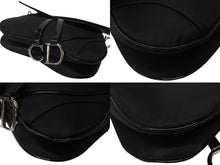 Load image into Gallery viewer, Christian Dior クリスチャンディオール サドルバッグ ワンショルダーバッグ RU 0072 ブラック ガリアーノ期 美品 中古 4b004993