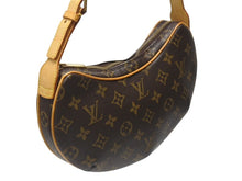 Load image into Gallery viewer, LOUIS VUITTON ルイヴィトン ワンショルダーバッグ ポシェットクロワッサン M51510 PVC ブラウン 美品 中古 4b004995