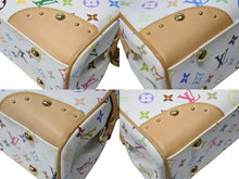 Load image into Gallery viewer, LOUIS VUITTON ルイヴィトン ビバリーMM ワンショルダーバッグ M40203 モノグラム マルチカラー ホワイト 村上隆 ゴールド金具 美品 中古 4b004996