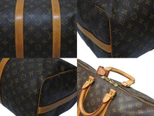 Load image into Gallery viewer, LOUIS VUITTON ルイヴィトン キーポル バンドリエール45 ボストンバッグ M41418 モノグラム ブラウン ゴールド金具 美品 中古 4b004999