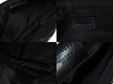 Load image into Gallery viewer, ChristianDior クリスチャンディオール サドルポーチ ワンショルダーバッグ MC 1002 トロッター エンボスロゴ ブラック 美品 中古 4b005000