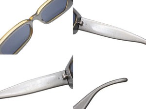 GUCCI グッチ サングラス 2409 イタリア製プラスチックメタルカーキシルバー金具 サイズ49◻︎19 135 美品 中古 4b005001 
