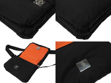 Load image into Gallery viewer, 新品未使用 LOEWE ロエベ ショルダーバッグ GOYA PUFFER アナグラム B896G22X01 ナイロン カーフ ブラック シルバー金具 中古 4b005007
