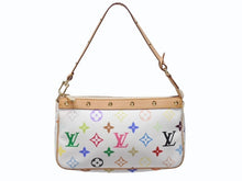 Load image into Gallery viewer, 極美品 LOUIS VUITTON ルイヴィトン ポシェット アクセソワール アクセサリーポーチ M92649 モノグラム マルチカラー 村上隆 中古 4b005008