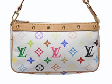Load image into Gallery viewer, 極美品 LOUIS VUITTON ルイヴィトン ポシェット アクセソワール アクセサリーポーチ M92649 モノグラム マルチカラー 村上隆 中古 4b005008