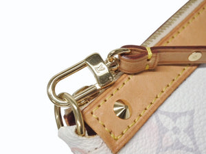 極美品 LOUIS VUITTON ルイヴィトン ポシェット アクセソワール アクセサリーポーチ M92649 モノグラム マルチカラー 村上隆 中古 4b005008