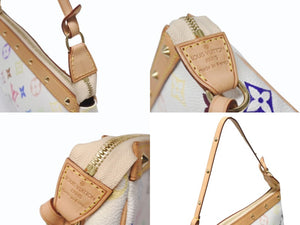 極美品 LOUIS VUITTON ルイヴィトン ポシェット アクセソワール アクセサリーポーチ M92649 モノグラム マルチカラー 村上隆 中古 4b005008