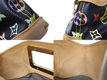 Load image into Gallery viewer, LOUIS VUITTON ルイヴィトン ジュディPM ワンショルダーバッグ M40258 PVC ヌメ革 モノグラム マルチカラー 村上隆 中古 4b005010