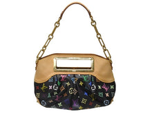 Load image into Gallery viewer, LOUIS VUITTON ルイヴィトン ジュディPM ワンショルダーバッグ M40258 PVC ヌメ革 モノグラム マルチカラー 村上隆 中古 4b005010