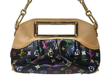 Load image into Gallery viewer, LOUIS VUITTON ルイヴィトン ジュディPM ワンショルダーバッグ M40258 PVC ヌメ革 モノグラム マルチカラー 村上隆 中古 4b005010