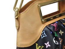 Load image into Gallery viewer, LOUIS VUITTON ルイヴィトン ジュディPM ワンショルダーバッグ M40258 PVC ヌメ革 モノグラム マルチカラー 村上隆 中古 4b005010