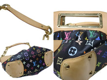 Load image into Gallery viewer, LOUIS VUITTON ルイヴィトン ジュディPM ワンショルダーバッグ M40258 PVC ヌメ革 モノグラム マルチカラー 村上隆 中古 4b005010