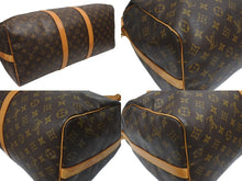 Load image into Gallery viewer, LOUIS VUITTON ルイヴィトン モノグラム キーポルバンドリエール50 ブラウン M41416 ボストンバッグ 美品 中古 4b005014