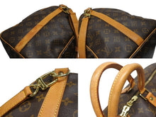 Load image into Gallery viewer, LOUIS VUITTON ルイヴィトン モノグラム キーポルバンドリエール50 ブラウン M41416 ボストンバッグ 美品 中古 4b005014