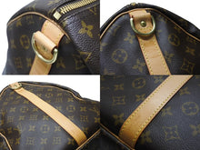 Load image into Gallery viewer, 極美品 LOUIS VUITTON ルイヴィトン キーポル バンドリエール55 ボストンバッグ M41414 モノグラム ブラウン 中古 4b005015