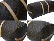 Load image into Gallery viewer, 極美品 LOUIS VUITTON ルイヴィトン キーポル バンドリエール55 ボストンバッグ M41414 モノグラム ブラウン 中古 4b005015