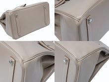 Load image into Gallery viewer, 極美品 HERMES エルメス BIRKIN バーキン 35 ハンドバッグ タデラクト アルジル ギロッシュ金具 ☐R刻印 中古 4b005020