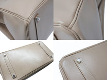 Load image into Gallery viewer, 極美品 HERMES エルメス BIRKIN バーキン 35 ハンドバッグ タデラクト アルジル ギロッシュ金具 ☐R刻印 中古 4b005020
