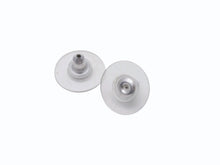 Load image into Gallery viewer, 極美品 CHANEL シャネル ココマーク ピアス 両耳 アクセサリー A12V刻印 3.6g メタル ラインストーン シルバー 中古 4b005027