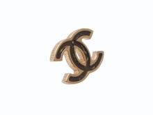 Load image into Gallery viewer, 極美品 CHANEL シャネル ピアス アクセサリー ココマーク 両耳 05A刻印 GP ゴールド ブラウン 5.3g 中古 4b005028