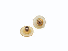 Load image into Gallery viewer, 極美品 CHANEL シャネル ピアス アクセサリー ココマーク 両耳 05A刻印 GP ゴールド ブラウン 5.3g 中古 4b005028
