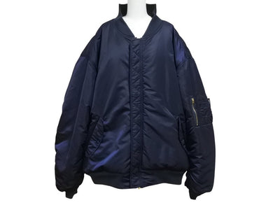 VETEMENTS ヴェトモン 18AW CUT-UP REVERSIBLE BOMBER リバーシブルボンバージャケット UA52JA200B サイズM 美品 中古 4b005046 