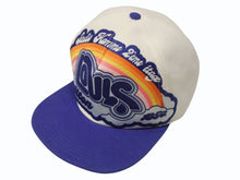 Load image into Gallery viewer, 極美品 LOUIS VUITTON ルイヴィトン Rainbow Cap S00 ロゴ刺繍 キャップ M8160L コットン レザー ホワイト マルチカラー 中古 4b005048