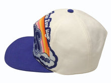 Load image into Gallery viewer, 極美品 LOUIS VUITTON ルイヴィトン Rainbow Cap S00 ロゴ刺繍 キャップ M8160L コットン レザー ホワイト マルチカラー 中古 4b005048