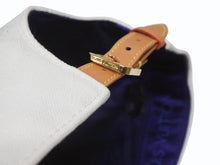 Load image into Gallery viewer, 極美品 LOUIS VUITTON ルイヴィトン Rainbow Cap S00 ロゴ刺繍 キャップ M8160L コットン レザー ホワイト マルチカラー 中古 4b005048