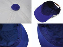 Load image into Gallery viewer, 極美品 LOUIS VUITTON ルイヴィトン Rainbow Cap S00 ロゴ刺繍 キャップ M8160L コットン レザー ホワイト マルチカラー 中古 4b005048
