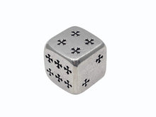 Load image into Gallery viewer, CHROME HEARTS クロムハーツ DICE ダイス サイコロ 重量約57.2g CHプラス ホースシュー 2015年 クリスマス限定 シルバー 美品 中古 4b005055