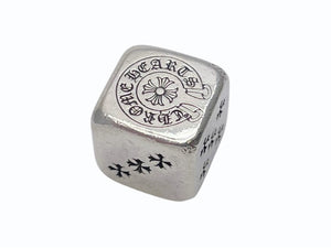 CHROME HEARTS クロムハーツ DICE ダイス サイコロ 重量約57.2g CHプラス ホースシュー 2015年 クリスマス限定 シルバー 美品 中古 4b005055