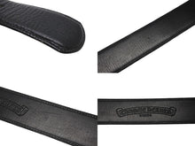Load image into Gallery viewer, CHROME HEARTS クロムハーツ ガンスリンガー ベルト ブラック ブラックダイヤモンド レザー 小物 シルバー925 1994 サイズ38 美品 中古 4b005056