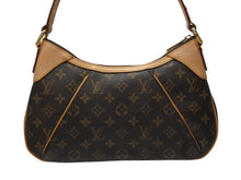 Load image into Gallery viewer, 極美品 LOUIS VUITTON ルイヴィトン ハンドバッグ ワンショルダー M56384 テムズPM モノグラム ブラウン ゴールド金具 中古 54436