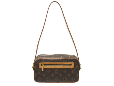 極美品 LOUIS VUITTON ルイヴィトン ポシェット シテ ワンショルダーバッグ M51183 モノグラム ゴールド金具 中古 4b005064