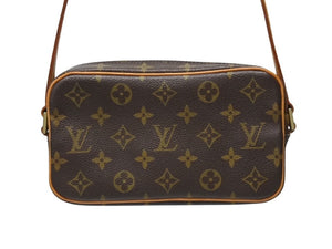極美品 LOUIS VUITTON ルイヴィトン ポシェット シテ ワンショルダーバッグ M51183 モノグラム ゴールド金具 中古 4b005064