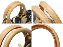 Load image into Gallery viewer, 極美品 LOUIS VUITTON ルイヴィトン アルマPM ハンドバッグ M40444 モノグラム マルチカラー ブラック 村上隆 中古 4b005065