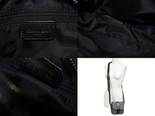 Load image into Gallery viewer, Christian Dior クリスチャンディオール ショルダーバッグ 04RU 0053 トロッター キャンバス レザー ブラック ガリアーノ期 美品 中古 4b005070