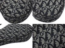 Load image into Gallery viewer, 新品同様 ChristianDior クリスチャンディオール サドルポーチ ワンショルダーバッグ SLO44012 トロッター ブラック ガリアーノ期 中古 4b005071