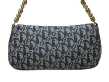 Load image into Gallery viewer, Christian Dior クリスチャンディオール マリスパール ワンショルダーバッグ PZ 0901 トロッター ネイビー ガリアーノ期 美品 中古 4b005072