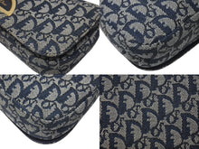 Load image into Gallery viewer, Christian Dior クリスチャンディオール マリスパール ワンショルダーバッグ PZ 0901 トロッター ネイビー ガリアーノ期 美品 中古 4b005072