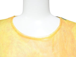 ISSEY MIYAKE イッセイミヤケ シアーカットソー IM31JK068 ナイロン マルチカラー サイズ2 美品 中古 4b005075