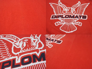 DIPLOMATS ディプロマッツ 初期ラップＴシャツ RN#104036 What"s Really Good コットン レッド サイズ3 美品 中古 4b005092 